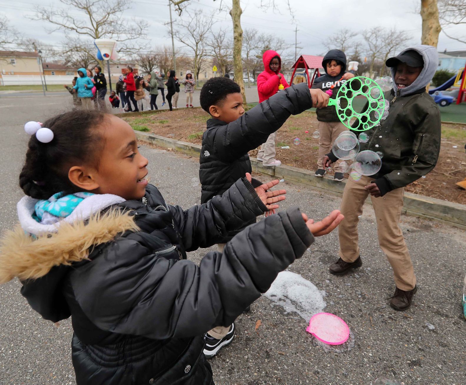Blow Bubbles 4 Autism at MLK School